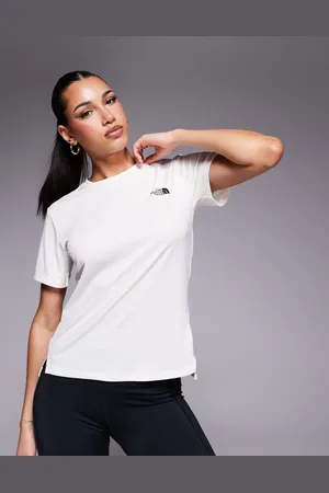 The North Face Training Flex logo t-shirt in off