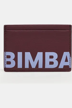Bimba y Lola Logo cardholder in burgundy