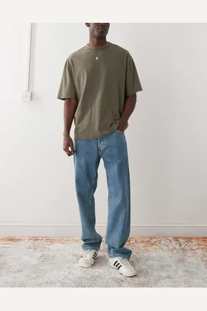 Weekday Space relaxed fit straight leg jeans in wash