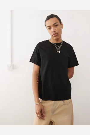 Weekday Boxy fit heavy weight jersey t-shirt in