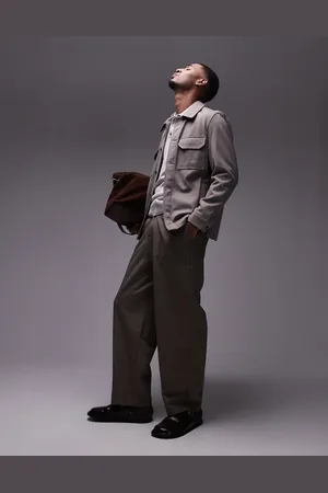 MANGO Shacket in grey