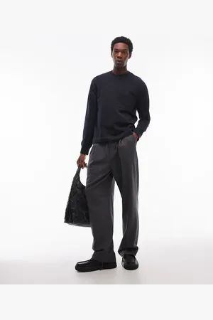 ARKET Terry jersey sweatshirt with pocket in navy