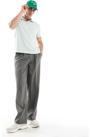 Bershka Jersey polo in mint