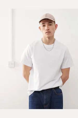 Weekday Boxy fit heavy weight jersey t-shirt in