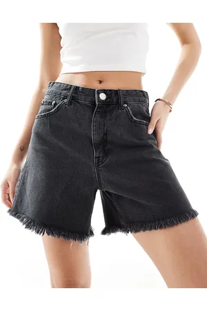 Pull&Bear High waisted denim Mom short in