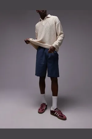 Topman Washed cotton short in