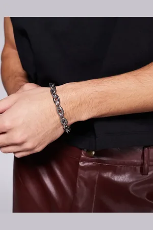 ASOS Waterproof stainless steel chunky chain bracelet in tone