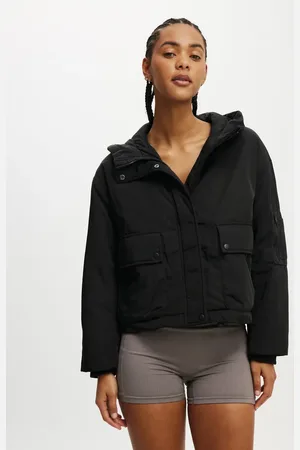 Cotton On Cotton On patch pocket hooded jacket