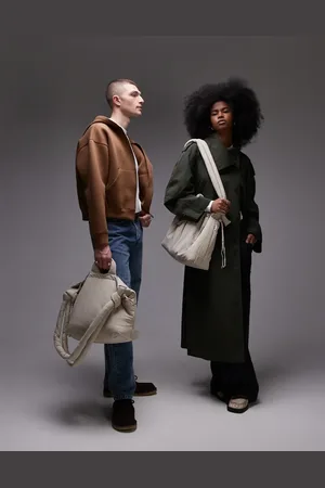 Ölend Ona soft nylon multiwear crossbody bag in off