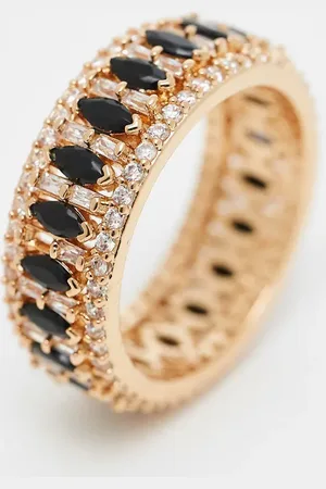 ASOS Ring with crystals in tone