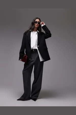Topshop Co ord oversized slouchy blazer in