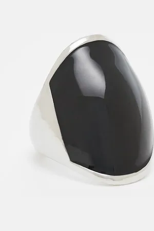 Reclaimed Unisex ring with stone in