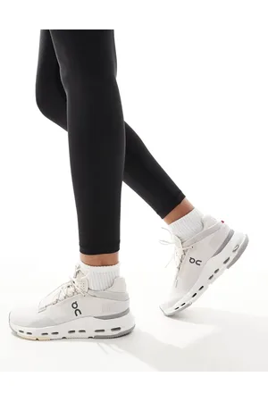 On Running ON Cloudnova 2 all day trainers in stone and light grey