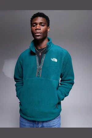 The North Face Fleeski 1/4 zip heavy fleece jacket in