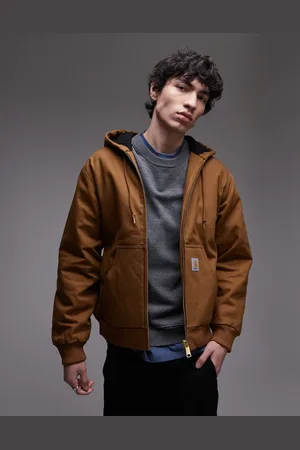 Carhartt Active hooded jacket in brown