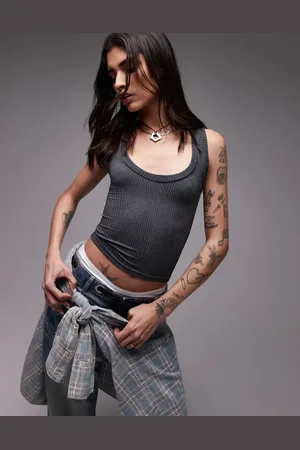 Free People Clean slate ribbed tank top in