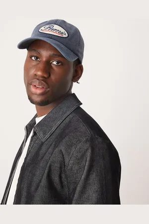ASOS Baseball cap with graphic in denim