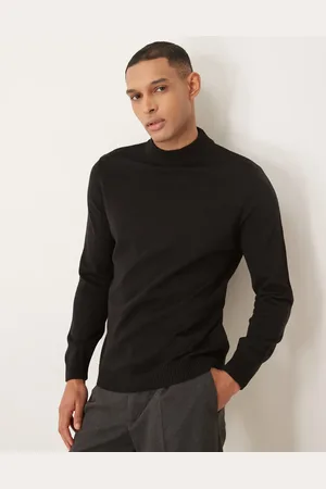 ASOS Knitted turtleneck long sleeve t-shirt in