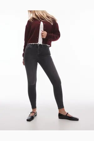 Topshop Jamie high rise skinny jean in washed