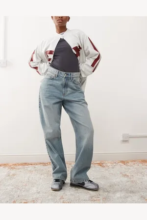 COLLUSION X001 antifit jeans in vintage wash - MBLUE