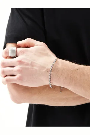 ASOS Tennis bracelet with crystals in tone