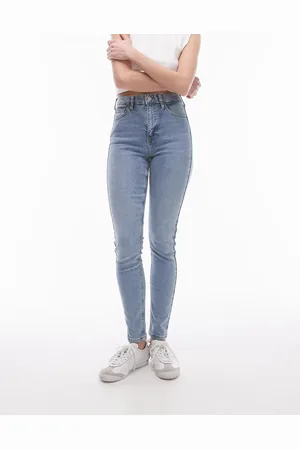 Topshop Jamie high rise skinny jean in bleach