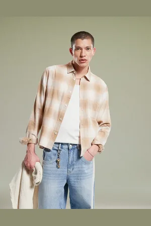 ASOS Boxy regular shirt in check
