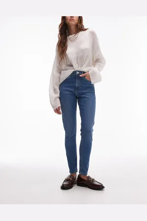 Topshop Jamie high rise skinny jean in mid