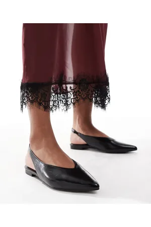 Schuh Lace sling back flat shoes in