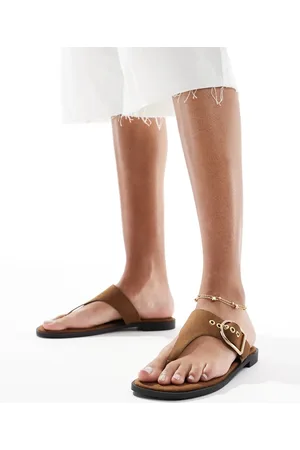 Schuh Teena toe post sandals in