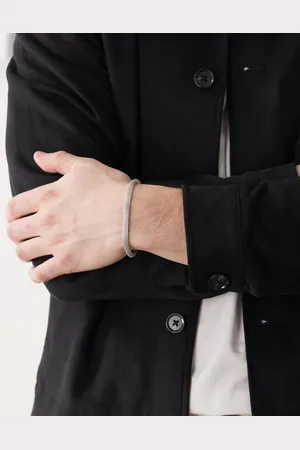 FADED FUTURE Textured bracelet with magnetic clasp in