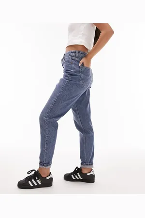 Topshop Oringinal Mom high rise jean in mid