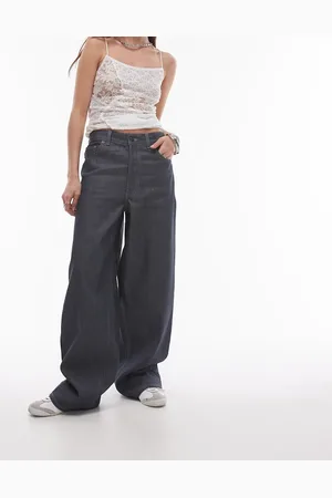 Topshop Gilmore boyfriend lowslung jean in raw