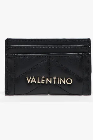 VALENTINO Valentino petal quilted card holder in