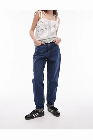 Topshop Original Mom high rise jean in rich