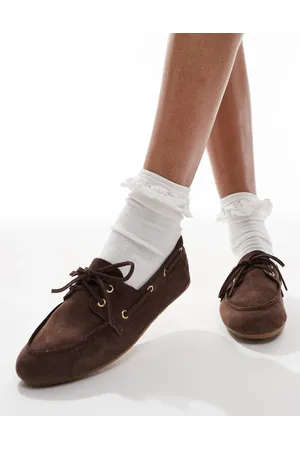 Schuh Lyanna boat shoes in suede