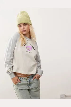 A Bathing Ape Aape By A Bathing Ape logo contrast panel long sleeve t-shirt in multi