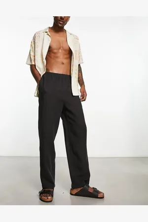 Weekday Seth linen trousers in
