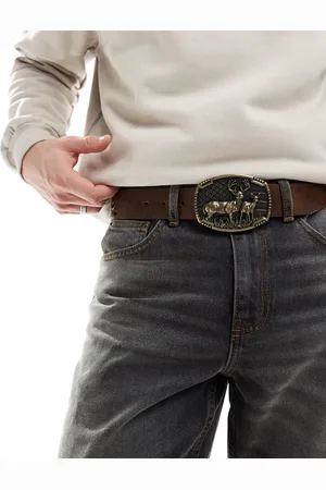 ASOS Statement buckle belt in