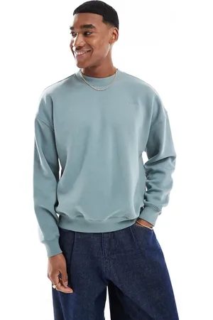 Hollister Boxy crew neck sweat top in