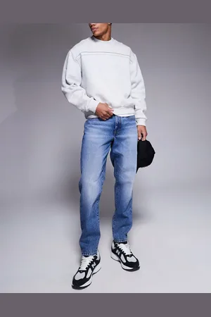 ASOS Tapered jeans in dark wash