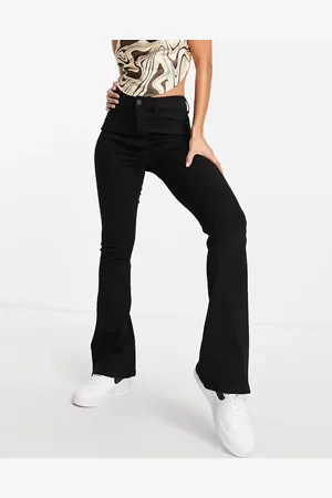 Noisy May Sallie high waisted flare jeans in