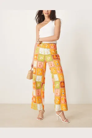 Never Fully Dressed Trouser in patchwork print