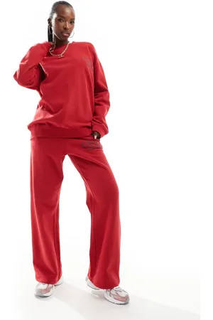 The Frolic Exclusive Cherry Bomb wide leg jogger co-ord in