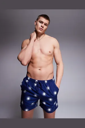 South Beach Sun dial swim short in