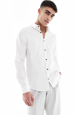 ASOS Formal easy iron twill regular shirt in