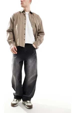 Bershka Super baggy fit jeans in