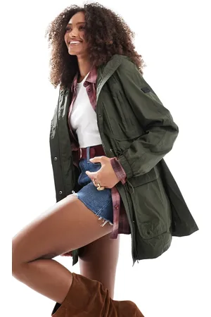 Barbour Misha jacket in envy
