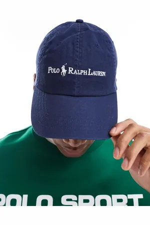 Ralph Lauren Script icon logo twill baseball cap in
