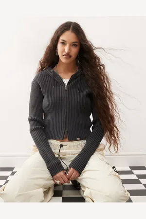 Dickies Unionville full zip knitted hoodie in